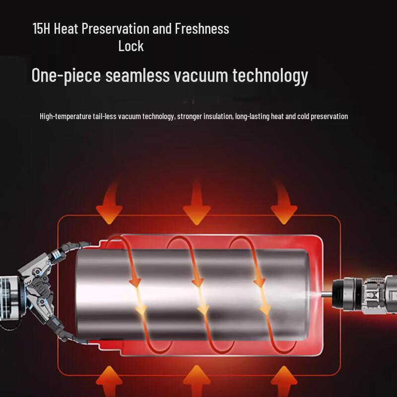 SUPOR Vacuum Insulated Stainless Steel Lunch Box