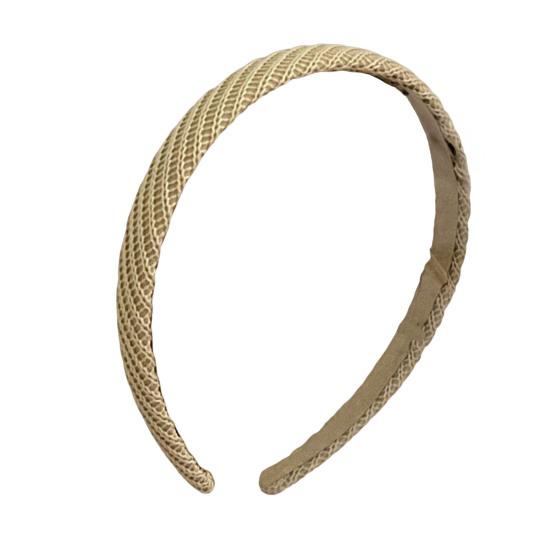 

Women Headband Anti-Slip Inner Side Sponge Filling Handmade Knitting Hair Hoop Narrow Edge Hairband Broken Hair Fixer хаки
