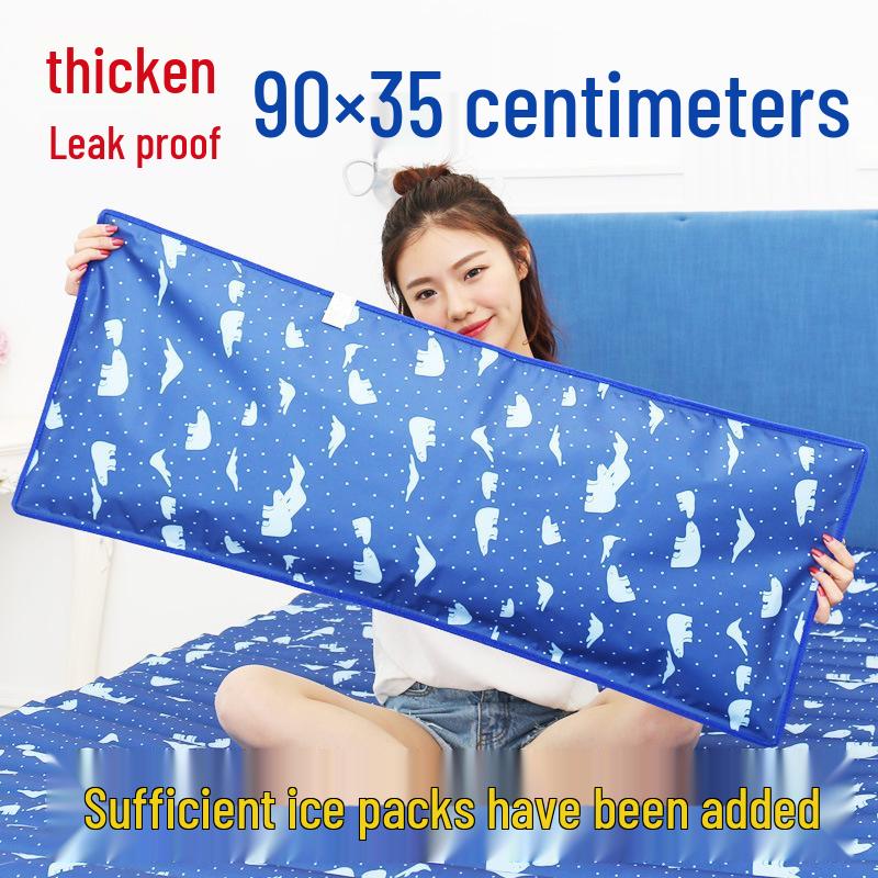 Large Water-Filled Cooling Ice Pillow for Adults & Students