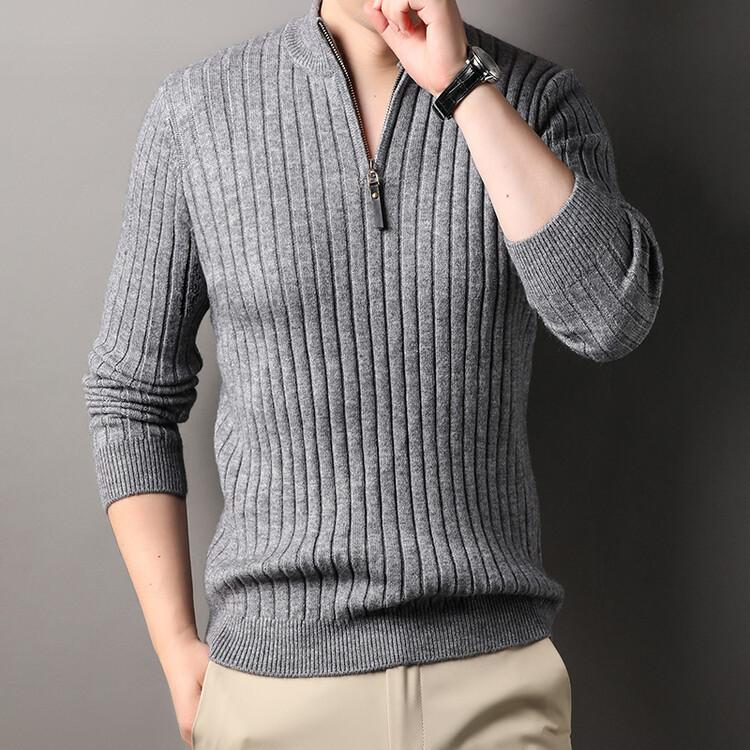 Autumn Knitted Sweater Men's Loose Coat Ins Trendy Outerwear Sweater Versatile Men's Top
