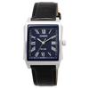 CASIO Standard Analog Watch Navy Black Leather Band Overseas Model Men's MTP-B190L-2BV