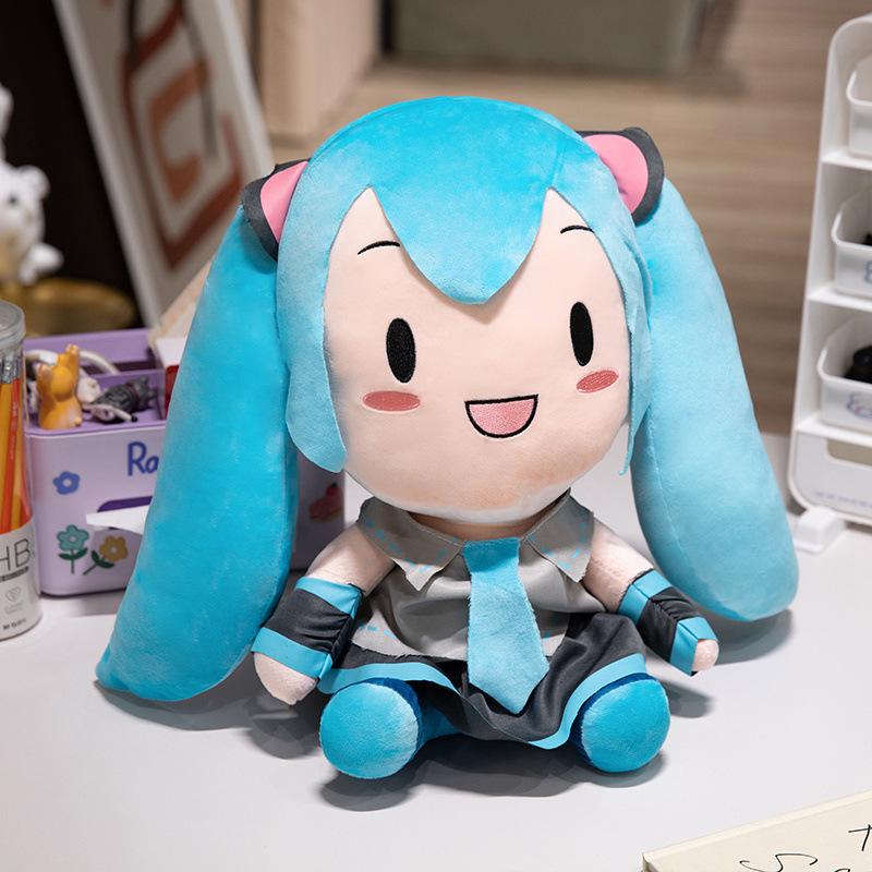 New Bilibili Hatsune Miku Doll Animation 40cm Doll Pillow Plush Toy Fufu Doll