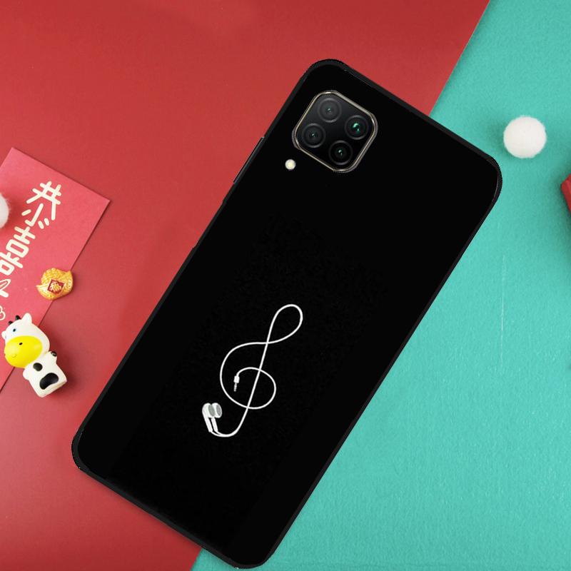 Minimalist Music Lover For Huawei Nova 7i 8i 11i 12i Y73 Y72 Y61 Y91 Y90 Y70 Y60 9 10 SE 11 Pro P30 P40 Lite Case