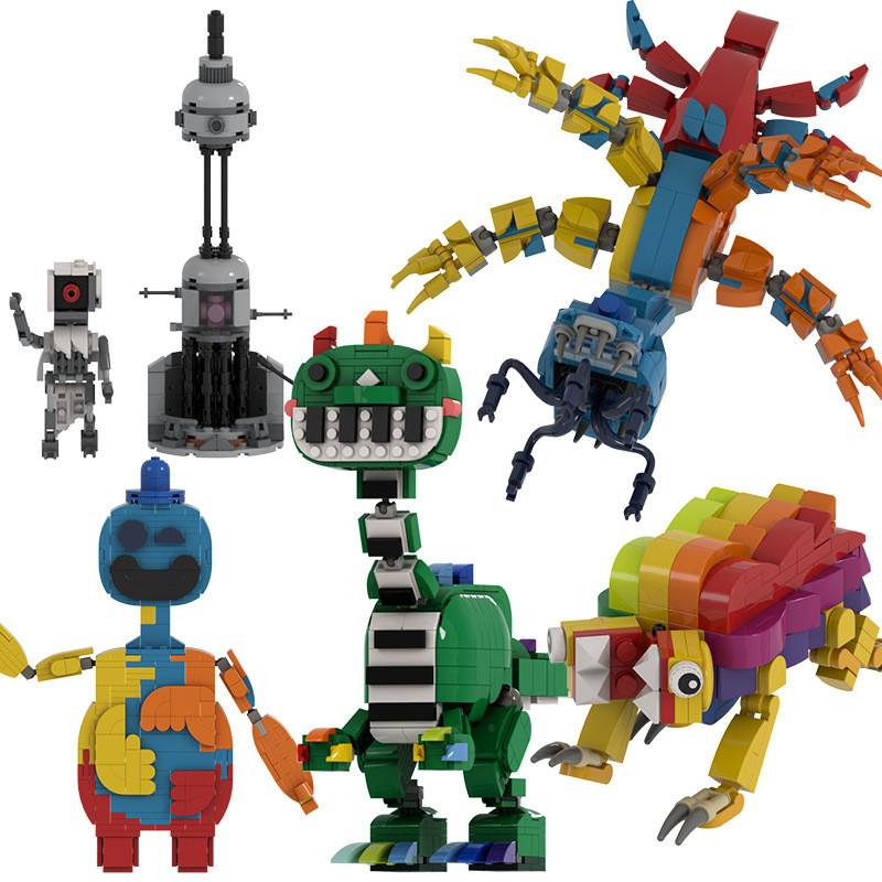 Playtime Poppy Chapter 4 Building Blocks Diy Plastic Assembly Toys Kids Gift