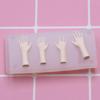 DIY Ultra-Light Polymer Clay Hand Mold: Silicone Palm Mold for Resin, Fondant, and Stone Powder.