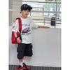 Kids Korean Style Cargo Shorts Quick Dry Loose Fit Durable