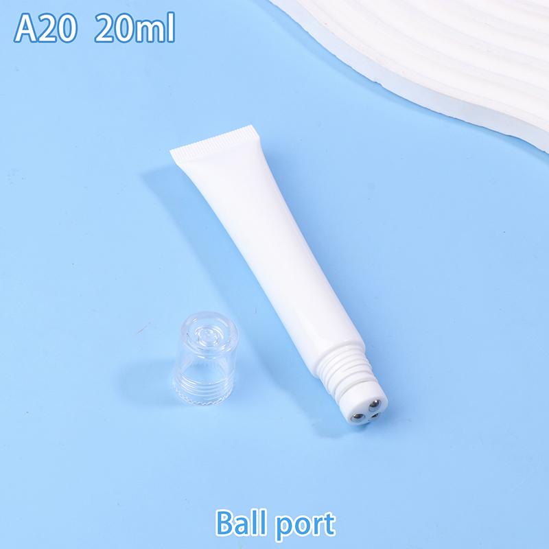 

20/50/80100G силиконовая щетка/металлическая шарообразная головка косметическая мягкая трубка массажный очищающий крем бутылка пустой дорожный пластиковый контейнер as the picture