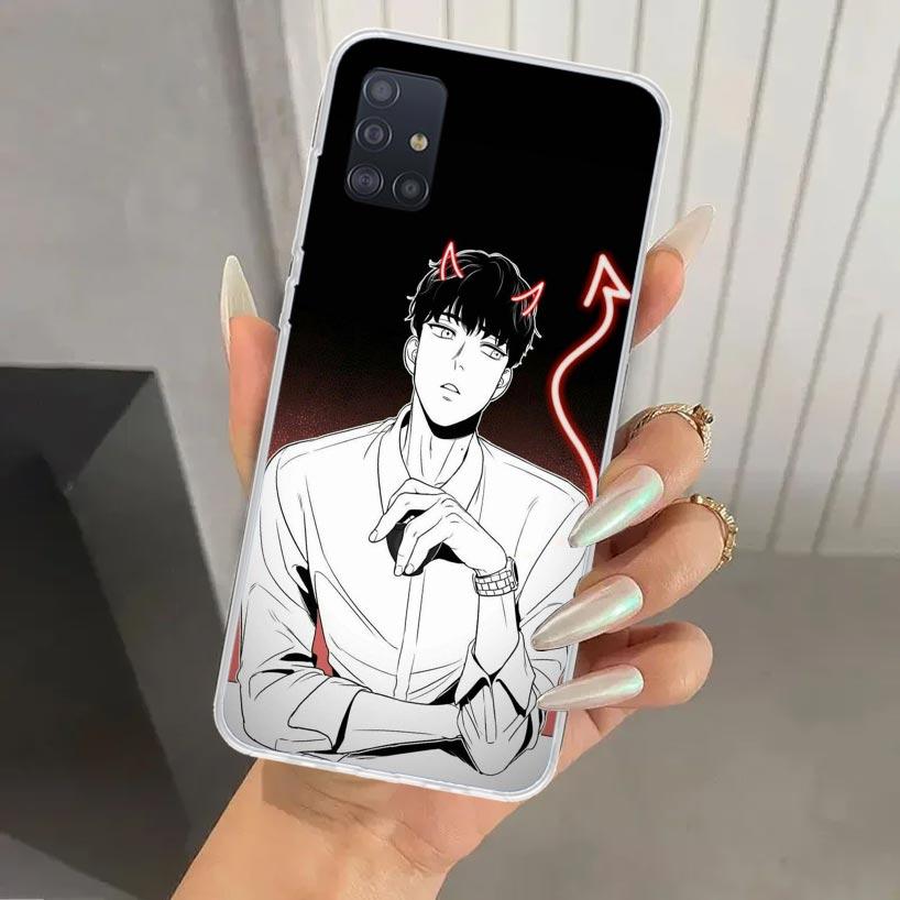 

Anime B-J-Alex Phone Case for Samsung Galaxy A52 A32 A22 A12 A02S A50S A30S A10S Note 20 Ultra 10 Plus S10 A31 A20 A71 A72 Galax Samsung Note 20