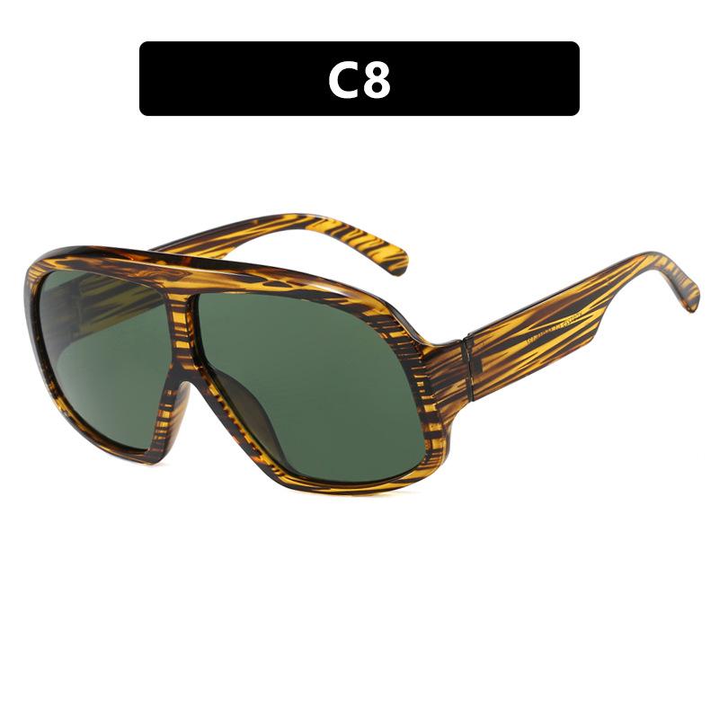 KEDUN 2025 Large Toad Shape Sunglasses: Trendy European-American Hip Hop Style for Fashionable Ladies