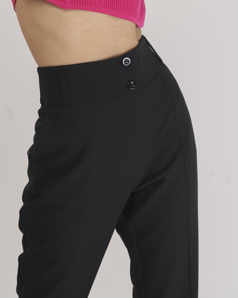 High-waisted Trousers Fi More 1193 36 Black