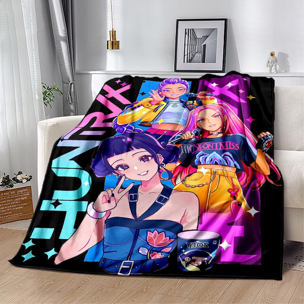 Huntress Power Squad Blanket Soft & Cozy Great for Bed Livingroom Chair Four Seasons Universal Modern Style Birthday Christmas Gift Blanket