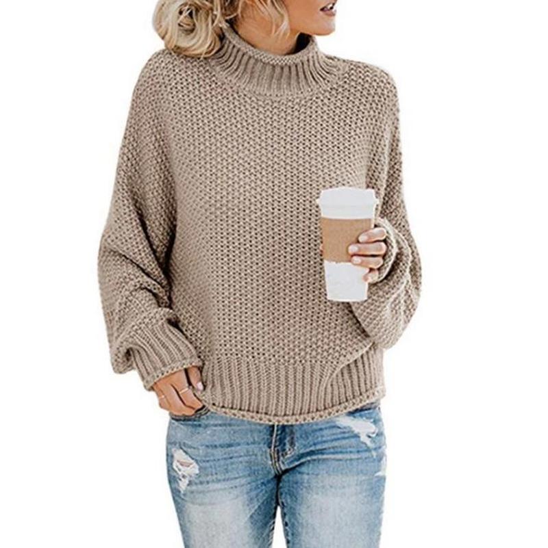 high lines turtleneck pullover