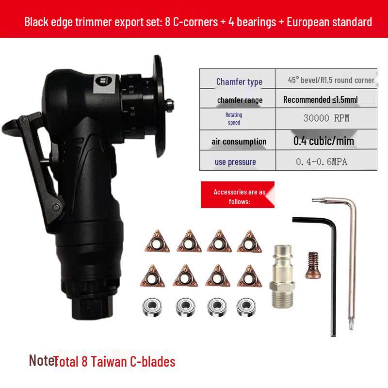 Handheld 45° Pneumatic Chamfering Machine for Metal Deburring