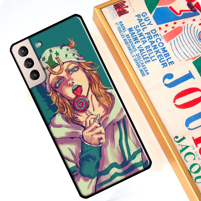 

Чехол Jolyne Kujo Johnny Joestar Jojo для Samsung Galaxy S22 Ultra S8 S9 S10 Note 10 Plus Note 20 S21 Ultra S20 FE Note 20 Ultra