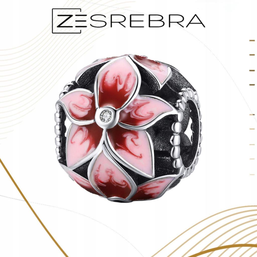 Magnolia Flower Charms 925 Bead Beads Charms Flowers Magnolias 925