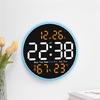 10Inch Digital Wall Clock Remote Controlled 2 Alarms Large LED Display 10 Brightness For Home Office Bedroom Decoration