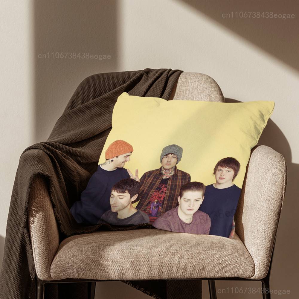 

B-BMTH B-Bring Me The HorizoN Pillow Case For Room Sofa Cushion Cover Suitable For Home Bedroom Decoration And Protector 30cmx30cm