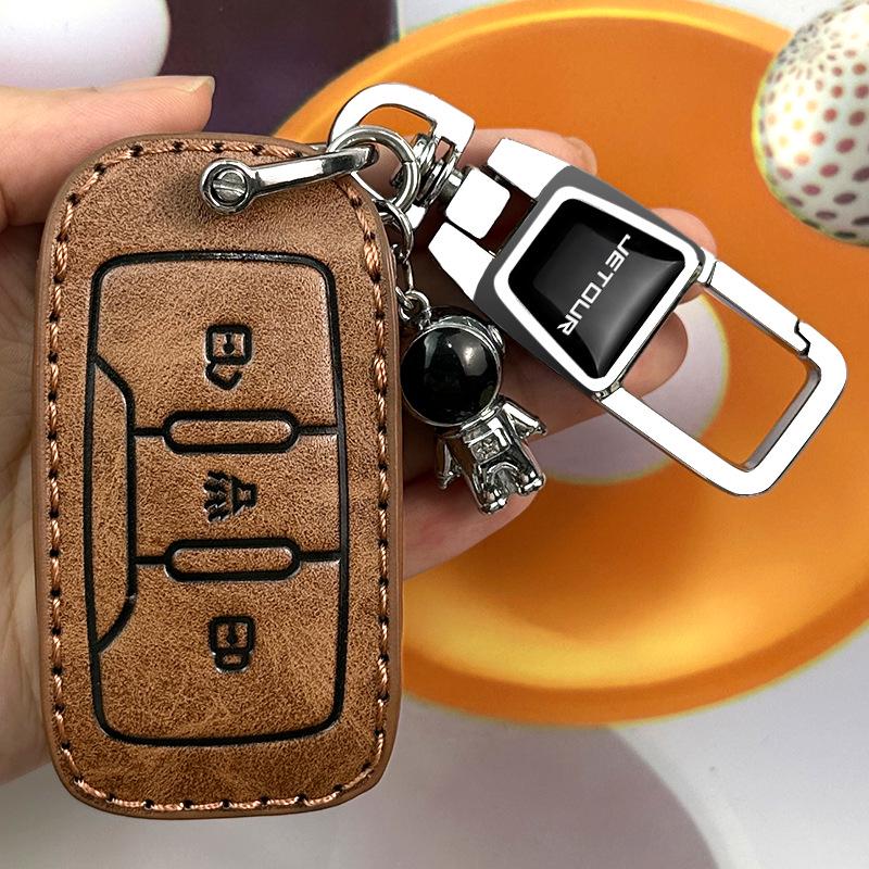 Premium Jetour X70/X70 Plus/X70S/X90 Key Cover with Buckle