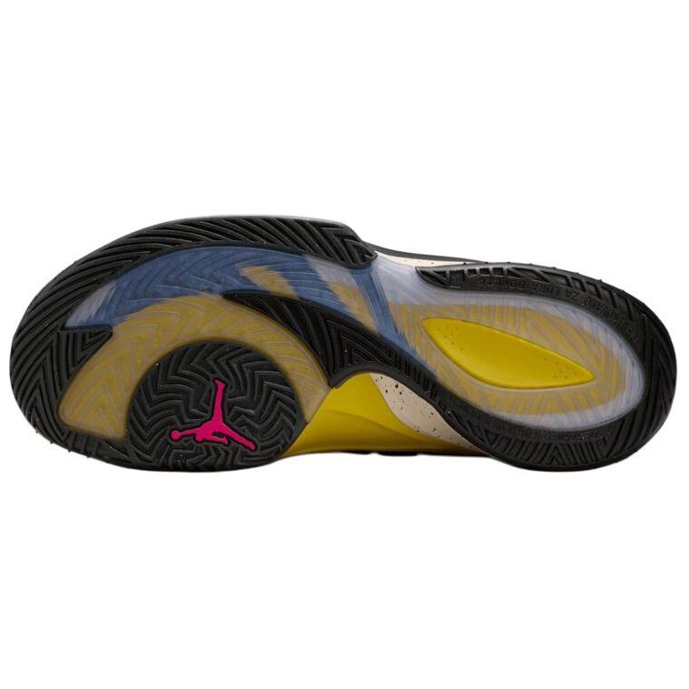 New Jordan Luka 3 Anti Slip Wear Resistant Low Top Basketball Shoes Unisex Black Purple FQ1285-002