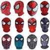 Spiderman Miles Morales Elastisk Mask Huvudskydd Kostym För Vuxna Cosplay-entusiaster