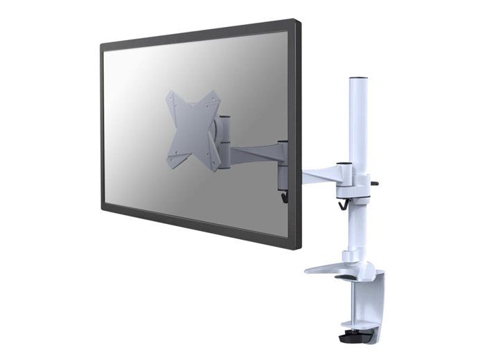 Stolní držák - NewStar - FPMA-D1330WHITE - Monitory do 24" - Nastavitelná výška 40 cm - Bílý