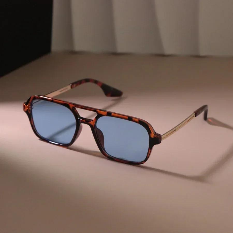 For Female Retro Classic Square Sunglasses Male Retro Stylish Minimalist Stylish Female Male Oculos Premium Quality Comfortable Daily Wear