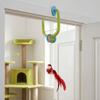 Retractable Cat Hanging Swing Toy Automatic Lifting Self-Entertainment Toy  Indoor Use