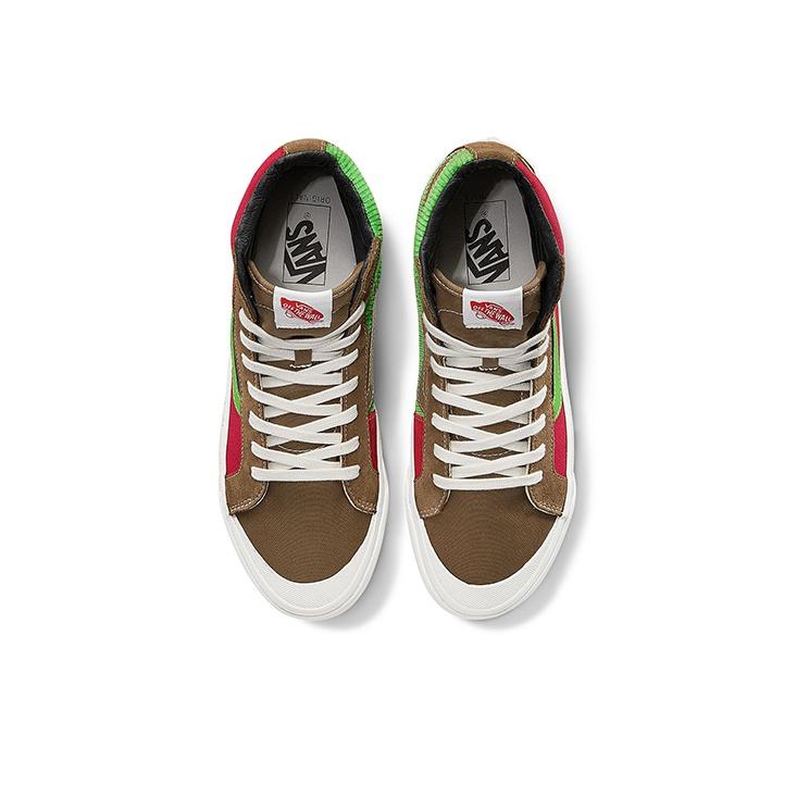 Vans Style 138 Ua Og Lx High Top Skate Schuhe Unisex Sneaker Rot Grün Schwarz VN0A45KDTPF
