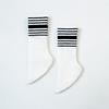 1/4 BJD Fashion Casual Knit Sports Short Socks Black White Striped Socks for 40cm SD/DD Jointed Doll Accessories