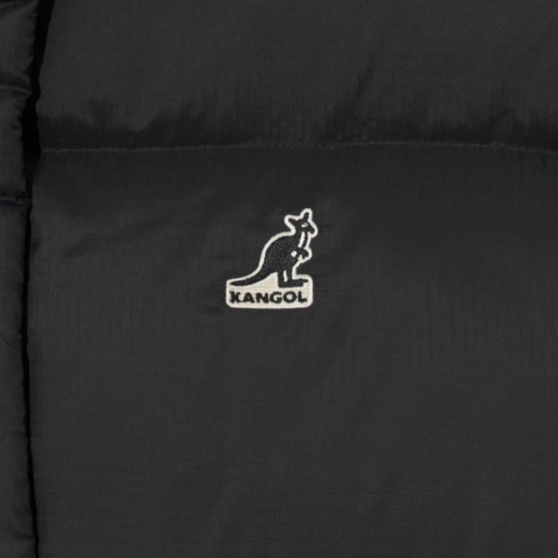 Kangol Women S Down Puffer Black 9586