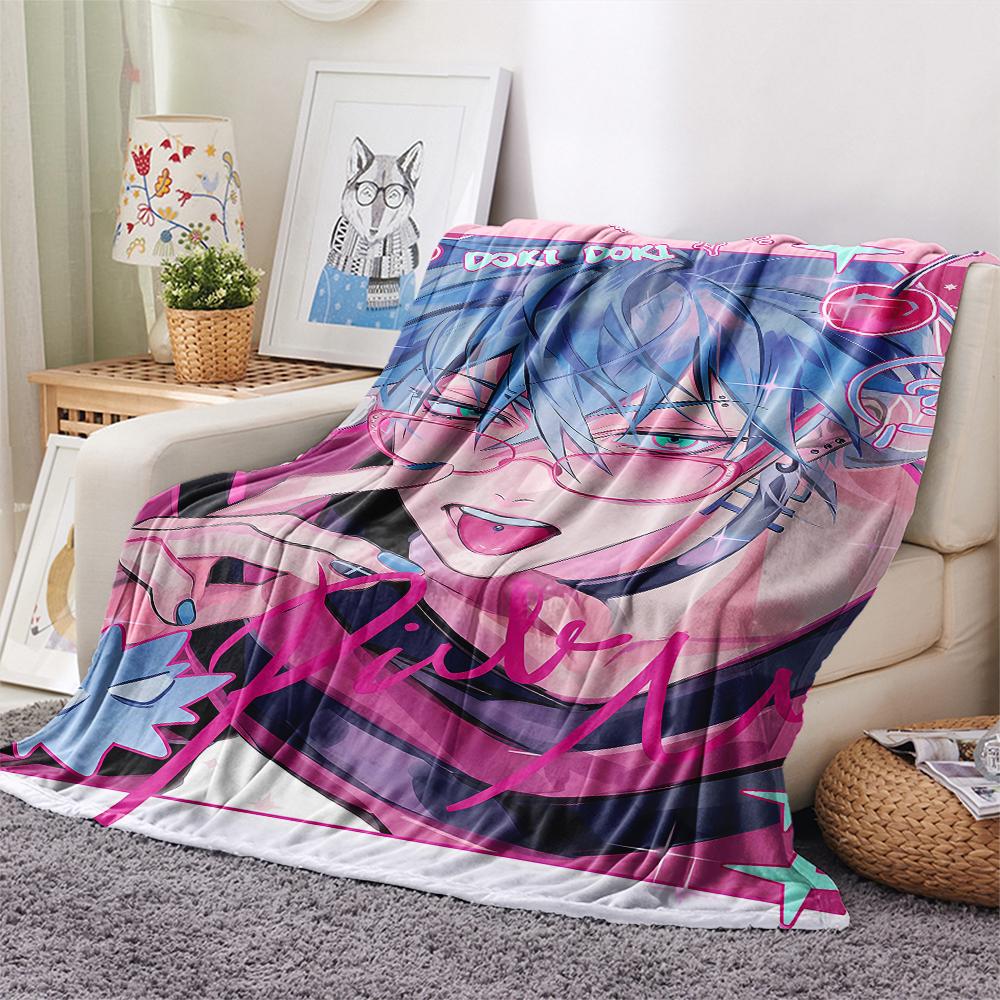 1PC Alien Stage Print Flannel Blanket, High quality All Seasons, Home Decor, Warmth and Comfort, Perfect for Christmas Gifts