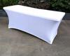 Tablecloth Cover Elastic Table 160Cm White
