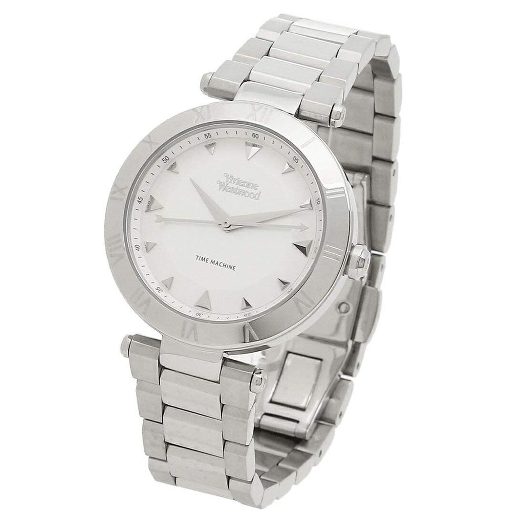 Vivienne Westwood Montague Quartz VV206SLSL Women's Watch, White/Silver, [Used]
