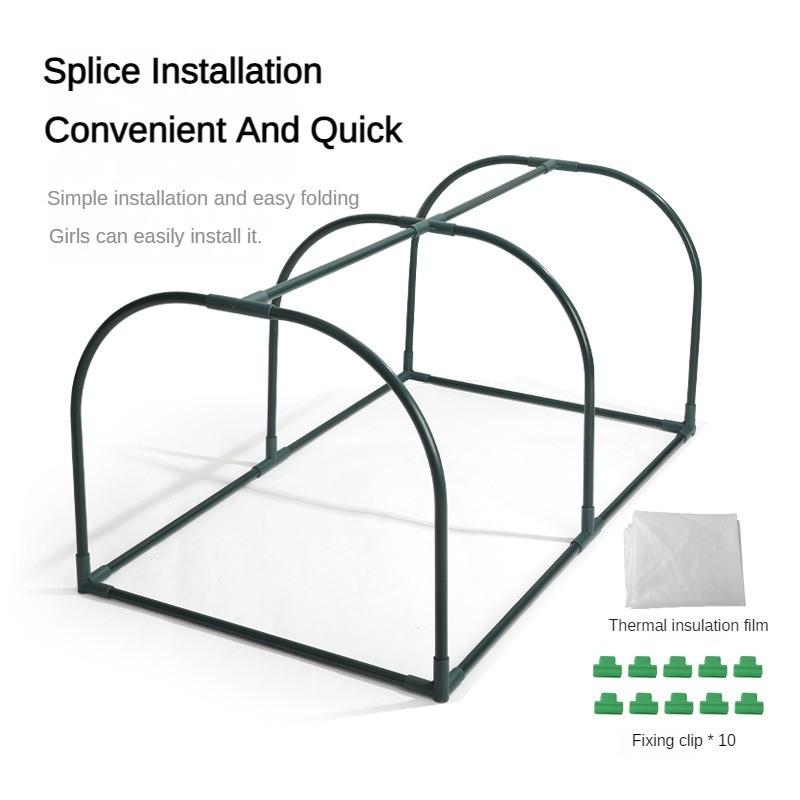 Household Garden Small Warm Room Greenhouse Balcony Spliceable Plant Flower Shed Outdoor Flower Room Insulation Shed