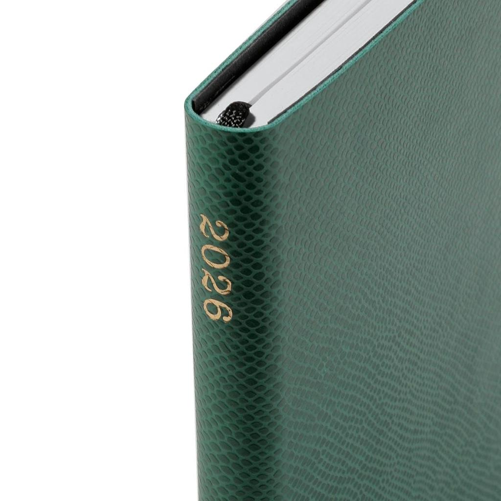 Exklusiv 2026-planerare, December 2025 Veckovis Vertikal A5-storlek, Souple Plus Lamp Black EDiT 26WDR-ETE01-BK