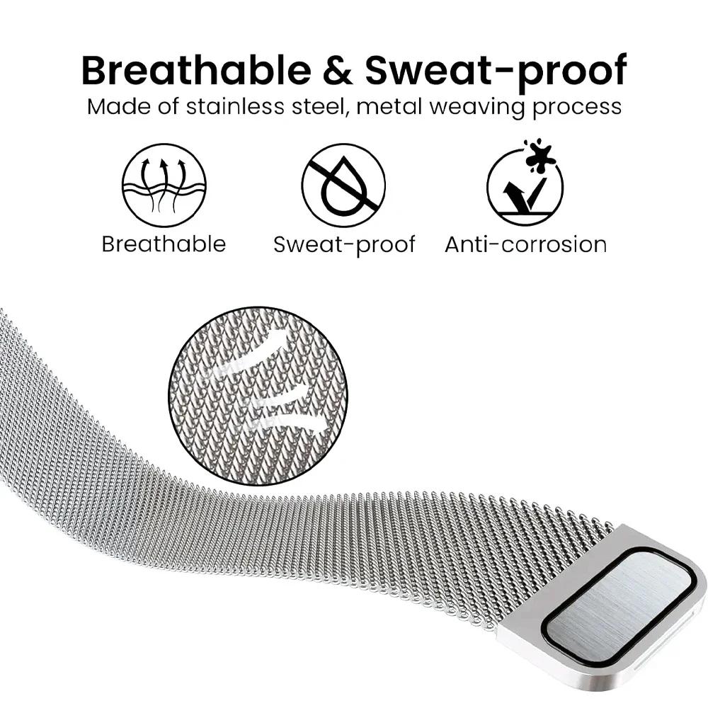 Luxury Milanese Magnetic Band for Samsung Galaxy Watch Ultra 47mm 2025 Stainless Steel Strap For galaxy ultra 47 No Gap Bracelet