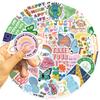 50 Cartoon Mental Health Graffiti Stickers Decorate Guitar Notebook Suitcase DIY Waterproof