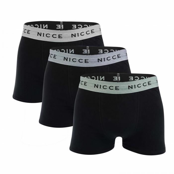 Nicce Mens Caleb Boxer Shorts (Pack of 3)