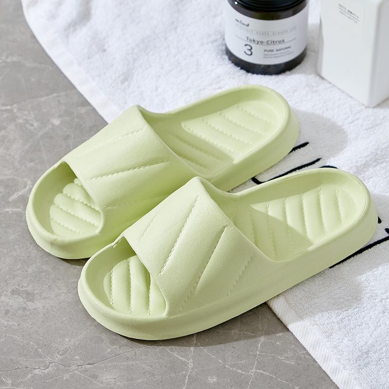 Summer slippers women's home use simple bathroom bath non-slip lightweight indoor bathroom men's cool slippers