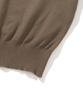 KNITTED (W) Basic Essential Washable Collared Knit Mocha