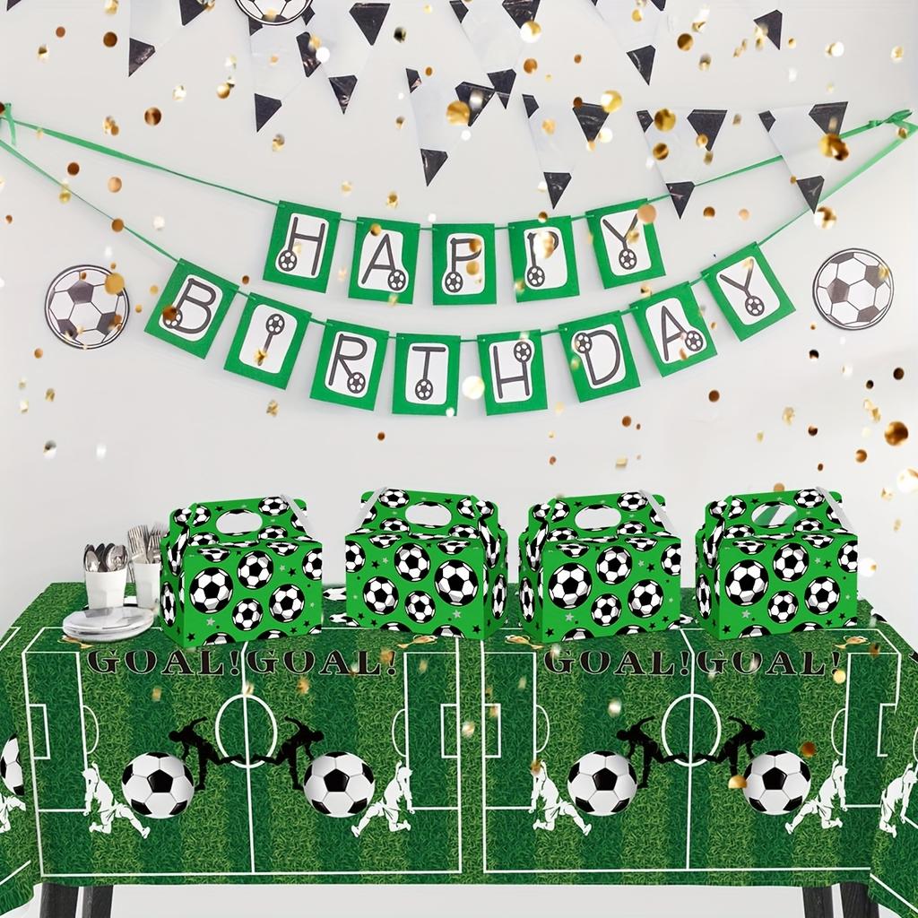 8/12/16pcs Handheld Football Candy Box Sports Snack Box Birthday Party Football Theme Party Decoration Supplies