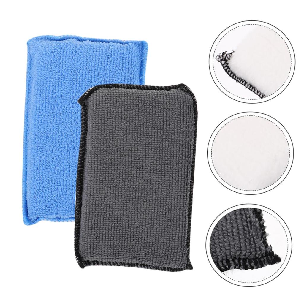 HEALEEP 2 piezas Esponja de Limpieza para Coche Grande Producto Espuma Lavado Interior Coche Coche
