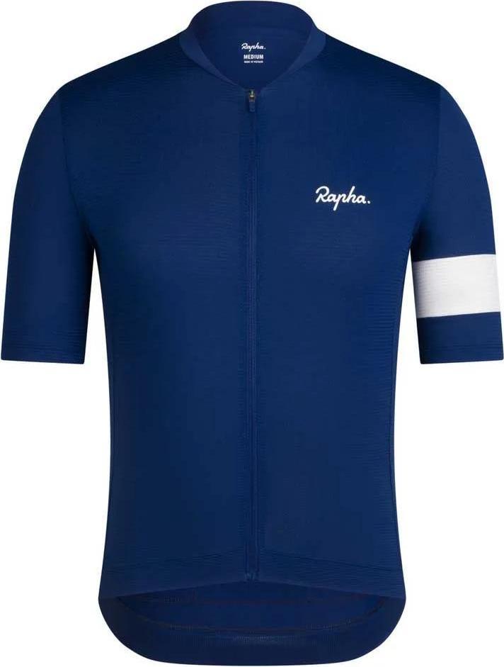 Rapha Cycling Jersey Short Sleeve Full Zip Blue