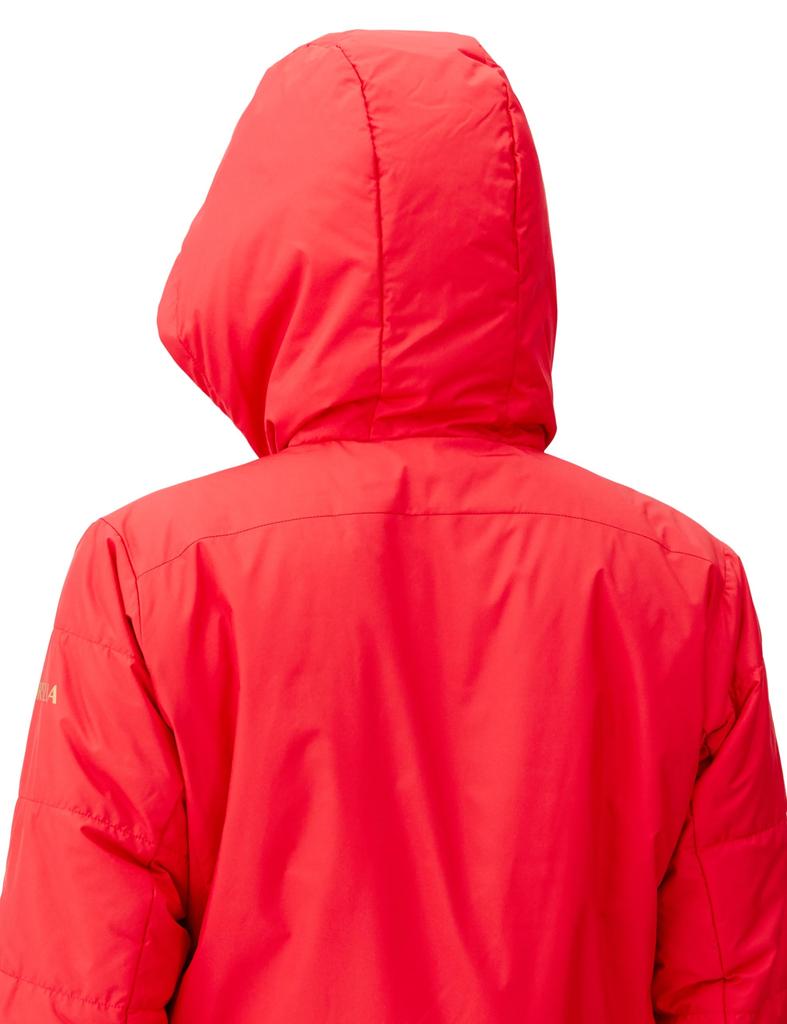 MORELIA Football Wear Padded Warmer Chinese Size S Jacket, Insulated, Water-Repellent, P2MEA501, Red,