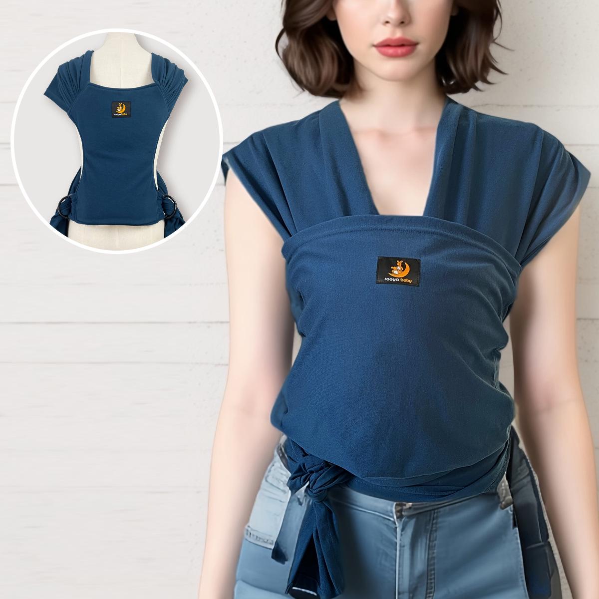 

Sears Multifunctional Baby Carrier: Summer Newborn Sleep Aid & Breathable Hugstellen темно-синий