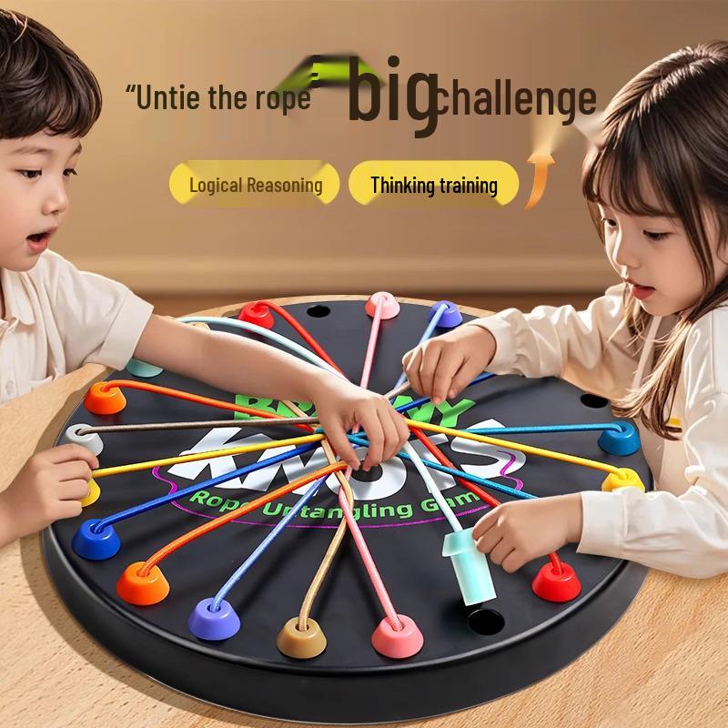 Rope Challenge Brain Teaser: Parent-Child Interactive Game for Kids 6+