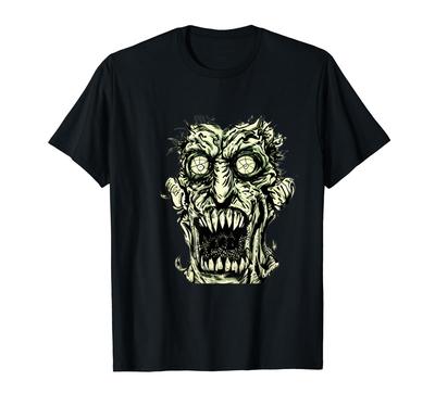 Zombie Short Summer Clothes, Unique, Sleeve, Unisex, Stylish, Clothes, T-shirt