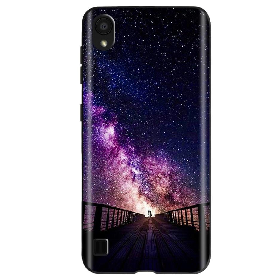 Fashion Cool Painted Case For ZTE Blade A5 2019 Soft SIlicone TPU Black Shockproof Bumper For ZTE A5 (2019) BladeA5 A 5 Funda