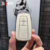 TPU Car Key Cover For Corolla Rav4 Camry 70 CHR Prado 150 Highlander Key Case Holder Accessories Fob 2 3 Buttons