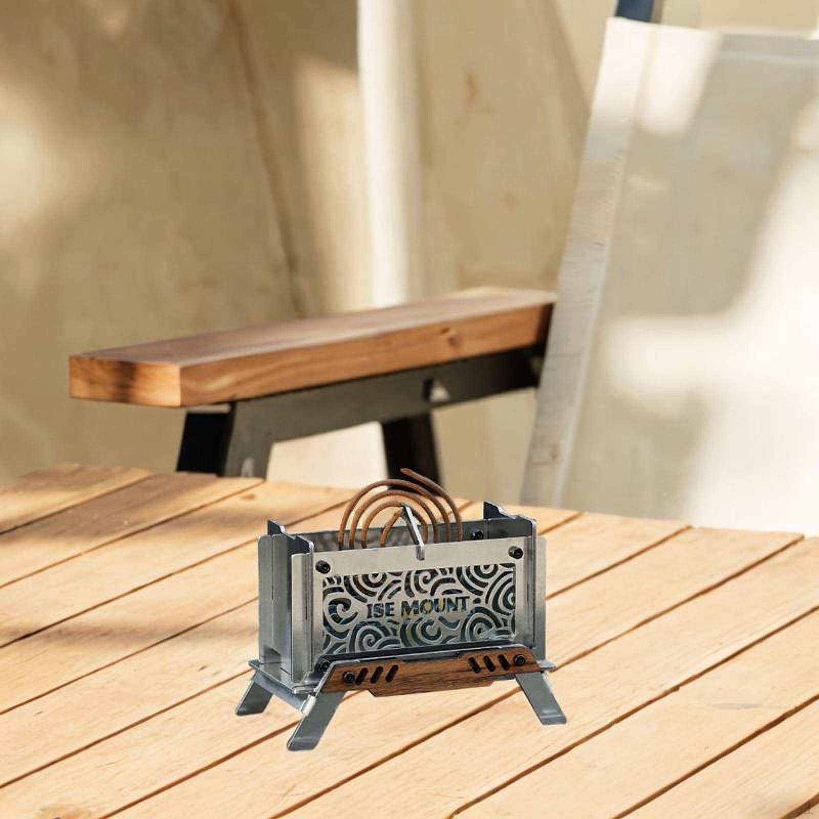 

Outdoor Mini Incense Burner Coil Holder Ornament Tabletop Stick Cone